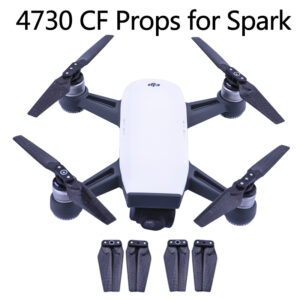 4pcs 4730 Carbon Fiber Propeller for DJI Spark - Quick-release Folding Props for SPARK Drone Spare Parts CCW CW Blades Wing Fans