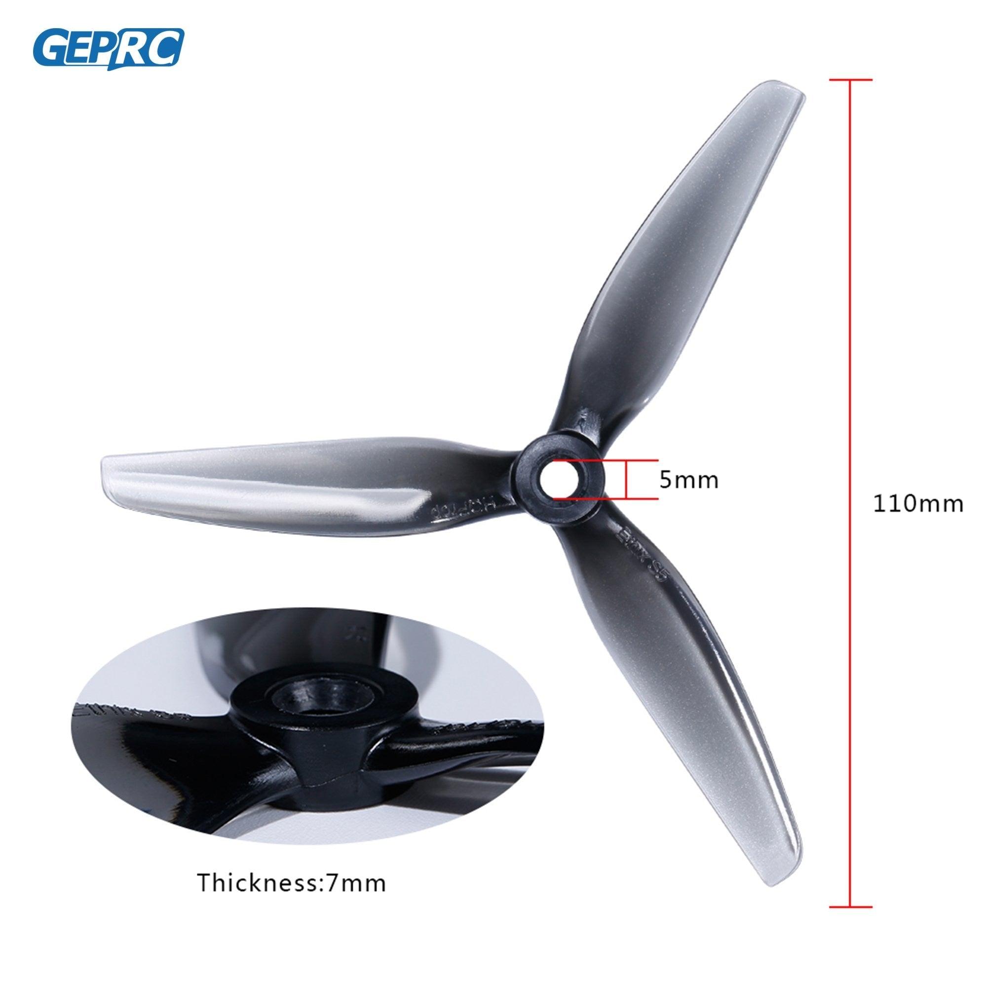 GEPRC MARK5 Propeller - HQ Ethix S5 5X4X3 Propeller Recommended HQ Ethix S5 5X4X3 Propeller for MARK5 5 GEPRC MARK5 Propeller - HQ Ethix S5 5X4X3 Propeller Recommended HQ Ethix S5 5X4X3 Propeller for MARK5 - Image 5