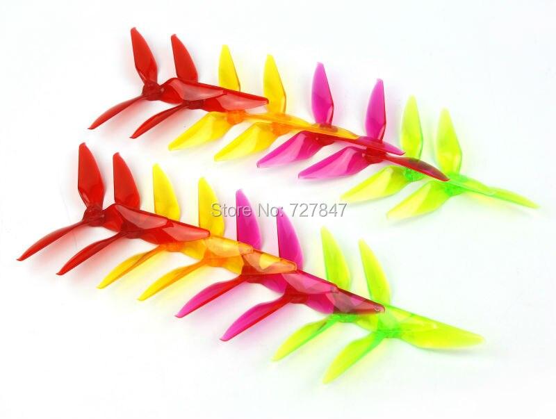5051 3 Blade Propeller - 8pairs RC 5051 3 Blade Tri blade Transparant Propeller for FPV Race Drone QAV-X 5" XL5 Mark4 Mark5 5inch Racing Quadcopter 2 5051 3 Blade Propeller - 8pairs RC 5051 3 Blade Tri blade Transparant Propeller for FPV Race Drone QAV-X 5" XL5 Mark4 Mark5 5inch Racing Quadcopter — изображение 2