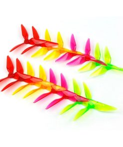 5051 3 Blade Propeller - 8pairs RC 5051 3 Blade Tri blade Transparant Propeller for FPV Race Drone QAV-X 5" XL5 Mark4 Mark5 5inch Racing Quadcopter