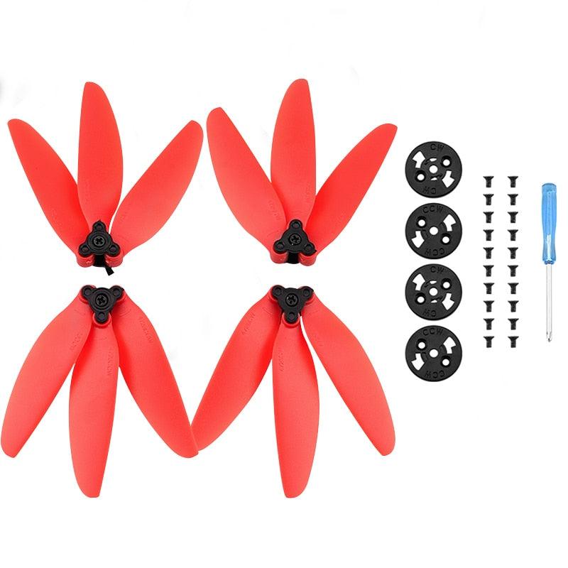 For DJI Mini 2/SE Mavic Mini Propeller - Quick Release Foldable Three-blade Props Paddle Replacement Wing Fans Drone Accessories 9 For DJI Mini 2/SE Mavic Mini Propeller - Quick Release Foldable Three-blade Props Paddle Replacement Wing Fans Drone Accessories - Image 9