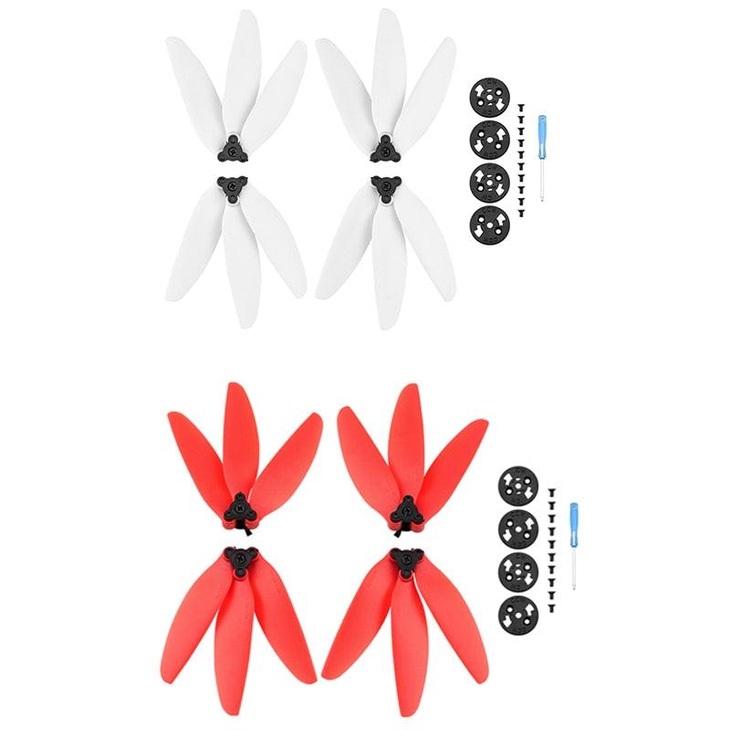 For DJI Mini 2/SE Mavic Mini Propeller - Quick Release Foldable Three-blade Props Paddle Replacement Wing Fans Drone Accessories 2 For DJI Mini 2/SE Mavic Mini Propeller - Quick Release Foldable Three-blade Props Paddle Replacement Wing Fans Drone Accessories - Image 2