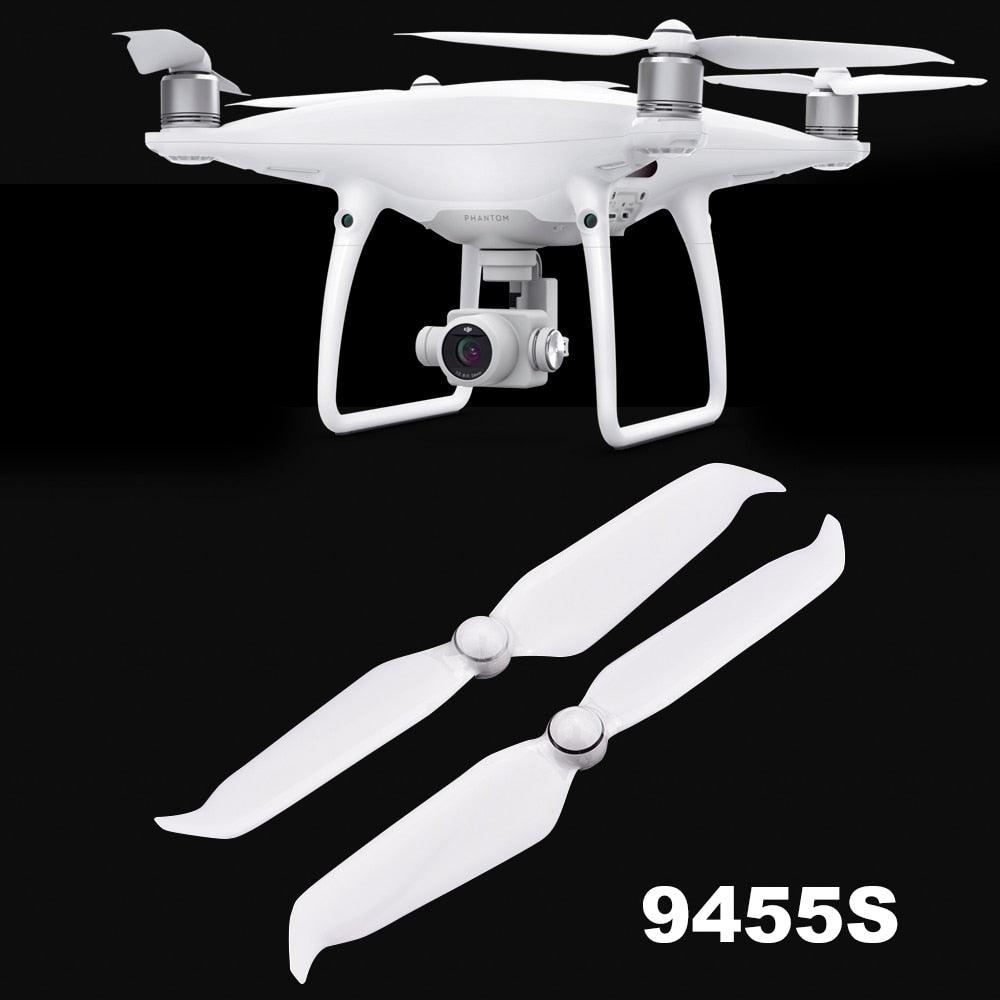 9455S Low Noise Propellers Blades for DJI Phantom 4 Pro V2.0 Advanced Quick Release Props noise Reduction Blade Accessory 2 9455S Low Noise Propellers Blades for DJI Phantom 4 Pro V2.0 Advanced Quick Release Props noise Reduction Blade Accessory - Image 2