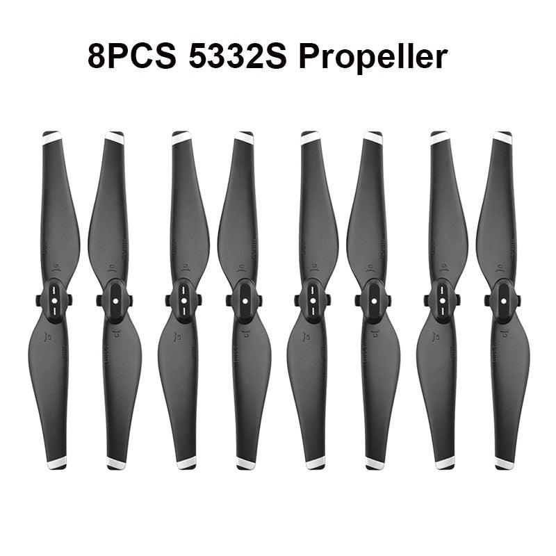 4Pair 5332S Low Noise Propeller for DJI Mavic Air Drone - Quick Release Blade Props Spare Parts Replacement Wing Fan Accessories 2 4Pair 5332S Low Noise Propeller for DJI Mavic Air Drone - Quick Release Blade Props Spare Parts Replacement Wing Fan Accessories - Image 2