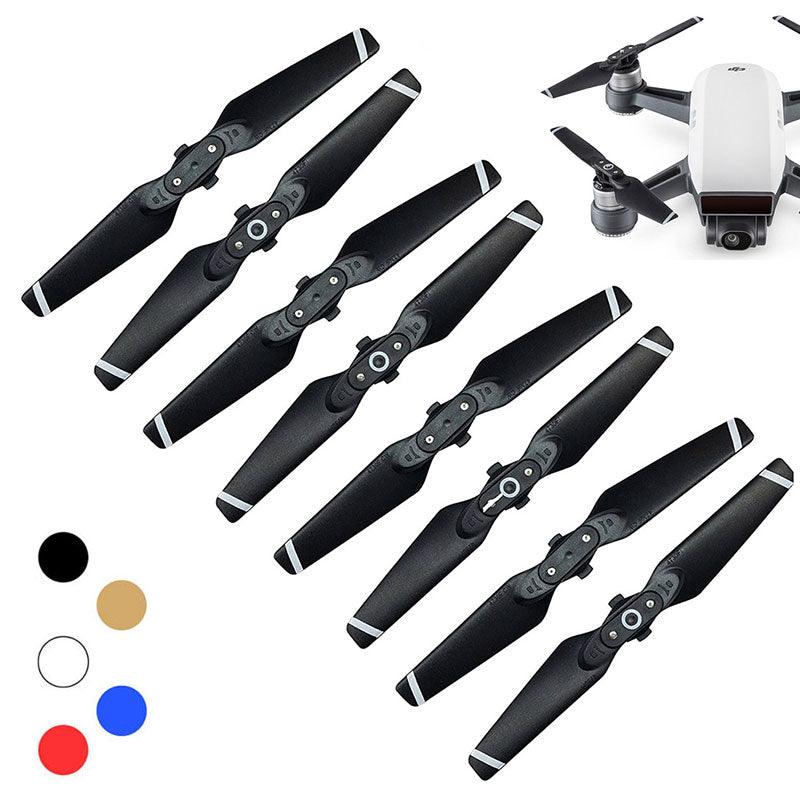 8pcs 4730 Propeller for DJI Spark Drone - Quick Release Folding Blades 4730F Replacement Props Spare Parts Wing Accessory Screw