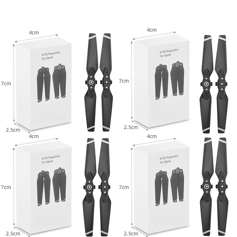 Propeller for DJI Spark Drone - 4730 Quick Release Folding Blades 4730F Replacement Props Spare Parts Wing Accessory 3 Propeller for DJI Spark Drone - 4730 Quick Release Folding Blades 4730F Replacement Props Spare Parts Wing Accessory - Image 3