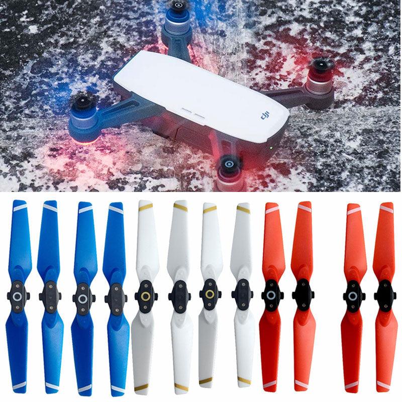 4pcs Propeller for DJI Spark Drone Quick-Release Props Folding 4730 Blades Accessories Spare Parts Wing Screw Blue red white 2 4pcs Propeller for DJI Spark Drone Quick-Release Props Folding 4730 Blades Accessories Spare Parts Wing Screw Blue red white — изображение 2