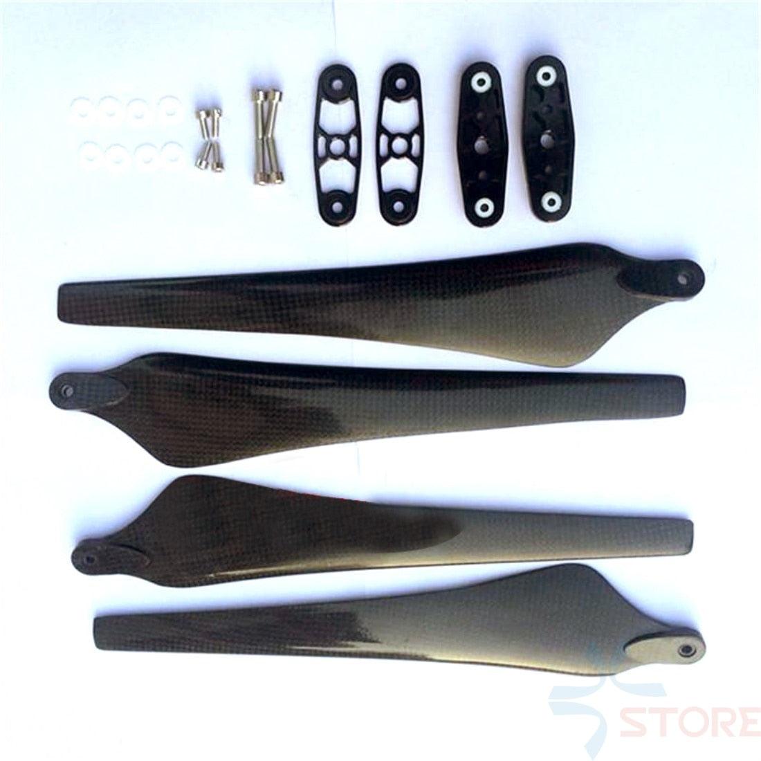 2pair 2170 R2170 Folded Propeller For E2000 UAV Carbon Fiber Folding Propeller 6010 X6215S Brushless Motor 1 2pair 2170 R2170 Folded Propeller For E2000 UAV Carbon Fiber Folding Propeller 6010 X6215S Brushless Motor