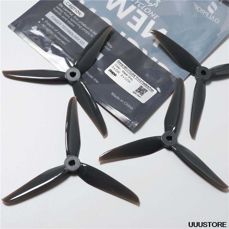 4PCS Foxeer DALPROP New Cyclone T5143.5 V2 5.1 Propeller 5mm POPO Compatible for Freestyle FPV Racing RC Drone 5 4PCS Foxeer DALPROP New Cyclone T5143.5 V2 5.1 Propeller 5mm POPO Compatible for Freestyle FPV Racing RC Drone - Image 5
