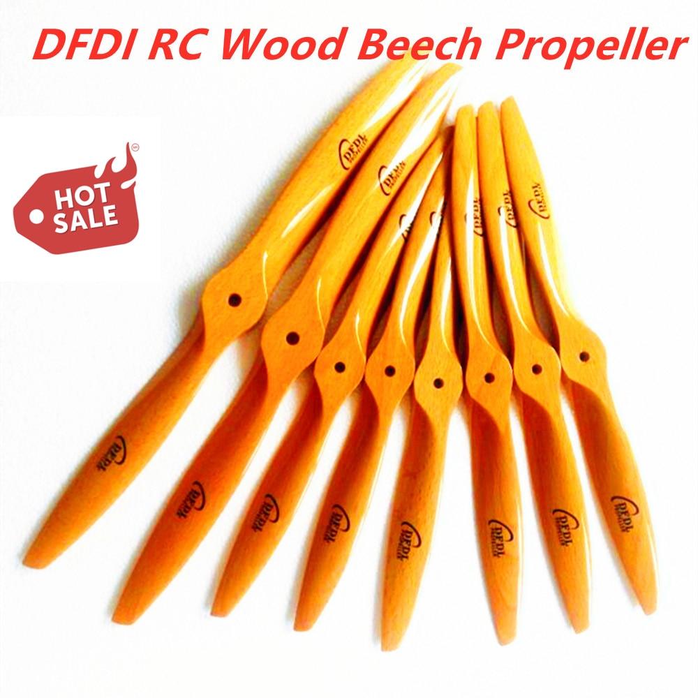 DFDL High-efficiency CW Wood Beech Propeller For RC Nitro engine and Gasoline engine Airplane 2 DFDL High-efficiency CW Wood Beech Propeller For RC Nitro engine and Gasoline engine Airplane - Image 2