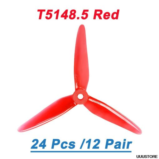 24pcs/12 pairs DALPROP SpitFire T5148.5 5148 3 blade 7mm Propeller Dynamic Balance Props CW CCW Born for RC FPV Racing Drone 8 24pcs/12 pairs DALPROP SpitFire T5148.5 5148 3 blade 7mm Propeller Dynamic Balance Props CW CCW Born for RC FPV Racing Drone - Image 8