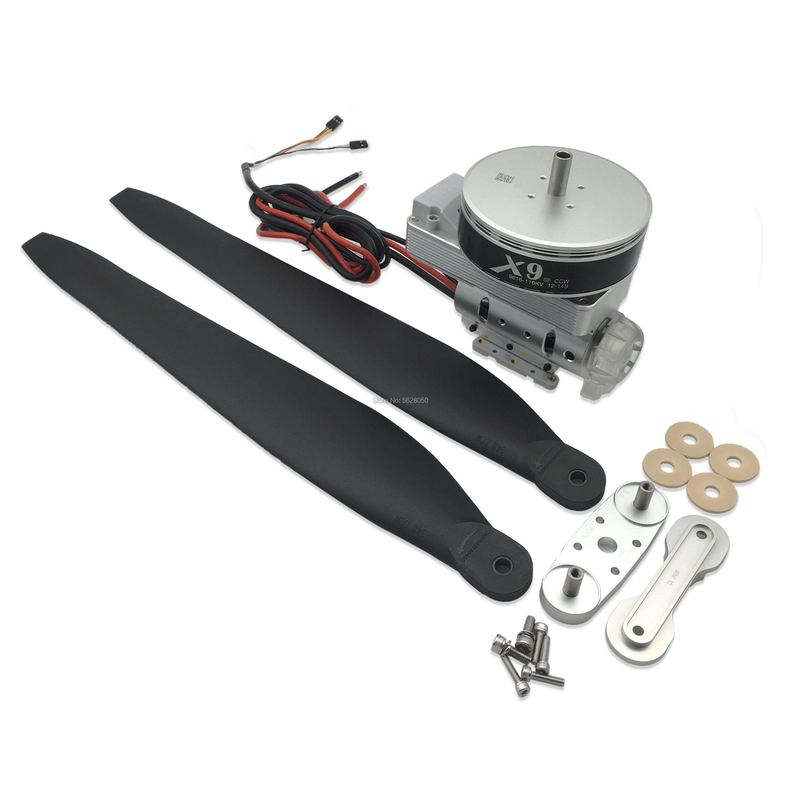 Hobbywing  3411 CW CCW Propeller - FOC Folding Carbon Fiber Plastics Prop for Hobbywing X9 Power System Motor for Agricultural Drone - صورة Hobbywing  3411 CW CCW Propeller - FOC Folding Carbon Fiber Plastics Prop for Hobbywing X9 Power System Motor for Agricultural Drone - صورة 9