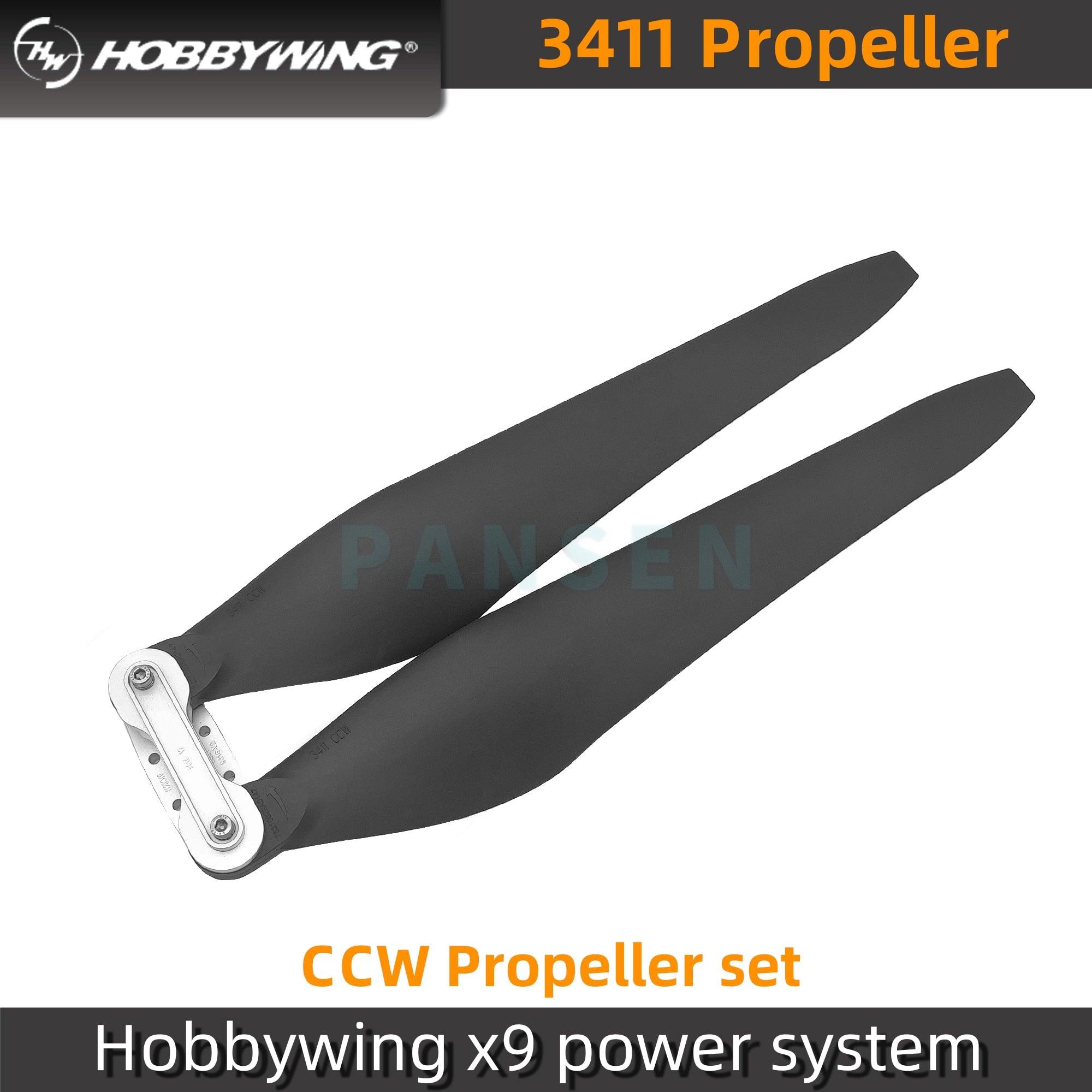 Original Hobbywing3411 CW CCW FOC Propeller Folding Carbon Fiber Plastic Prop for the Power System of X9 Motor Agricultural Drone 6 Original Hobbywing3411 CW CCW FOC Propeller Folding Carbon Fiber Plastic Prop for the Power System of X9 Motor Agricultural Drone - Image 6