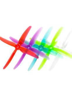 6Pairs/12Pairs 24PCS GEMFAN 51455 Hurricane X 4-blade Propeller - FPV Prop 5mm Mounting Hole for RC FPV Racing Drone