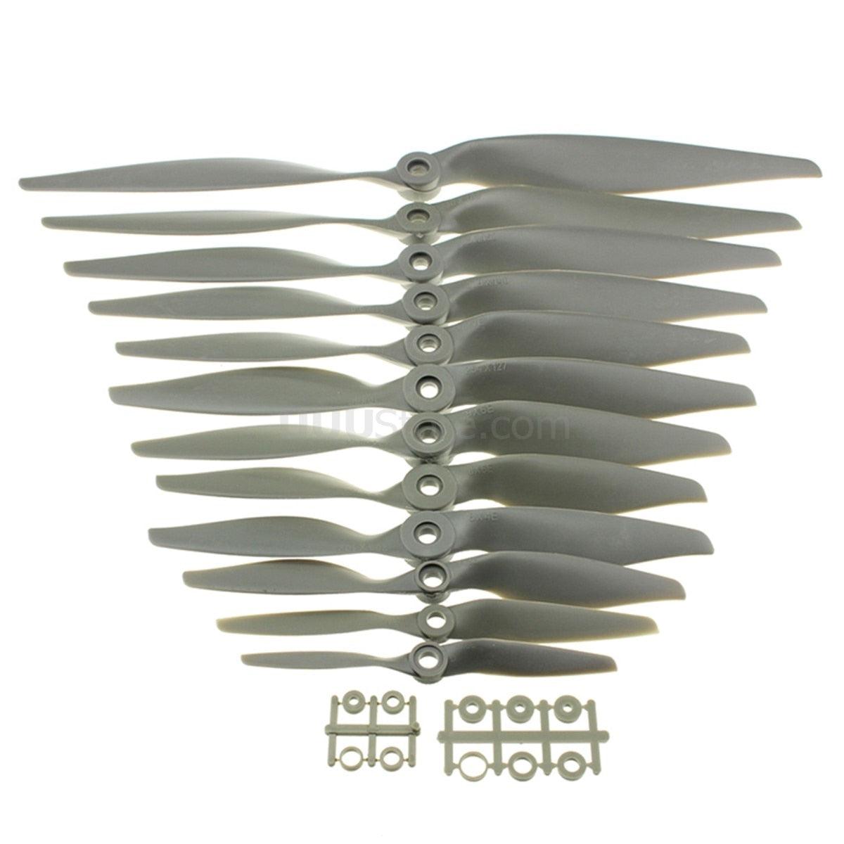 12pcs GEMFAN 5x5/6x4/7x5/8x6/9x6/10x5/10x7/11x5.5/11x7/12x6/13x6.5/14x7 Nylon glass fiber electric propeller RC plane APC 3 12pcs GEMFAN 5x5/6x4/7x5/8x6/9x6/10x5/10x7/11x5.5/11x7/12x6/13x6.5/14x7 Nylon glass fiber electric propeller RC plane APC — изображение 3
