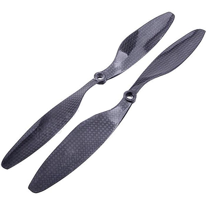 4 Pairs 10x4.7 3K Carbon Fiber Propeller CW CCW 1047 Props Cons For DJI Quadcopter Hexacopter UFO