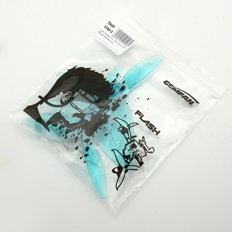 24pcs / 12pairs Gemfan 5144 5inch tri-blade/3 blade Propeller - compatible 2207 2208 2306 Brushless motor for FPV RC Drone props 5 24pcs / 12pairs Gemfan 5144 5inch tri-blade/3 blade Propeller - compatible 2207 2208 2306 Brushless motor for FPV RC Drone props - Image 5