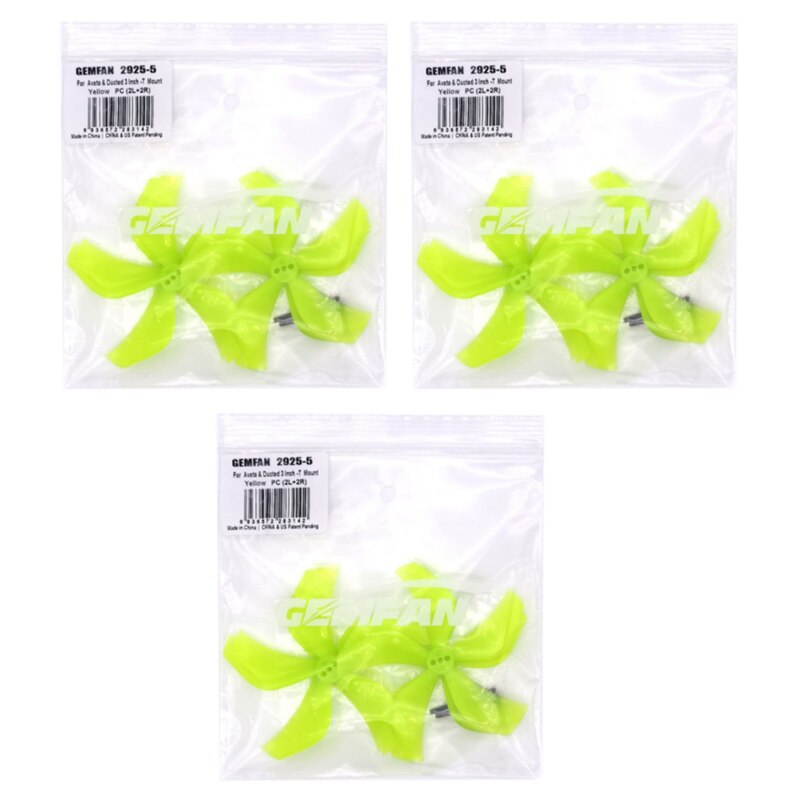 4/6/10Pairs Gemfan 2925 2.9X2.5X5 5-Blade PC Propeller - Props For DJI Avata RC FPV Freestyle 3inch Cinewhoop Drone Quadcopter - Image 13