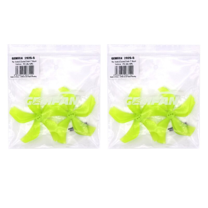 4/6/10Pairs Gemfan 2925 2.9X2.5X5 5-Blade PC Propeller - Props For DJI Avata RC FPV Freestyle 3inch Cinewhoop Drone Quadcopter - Image 11