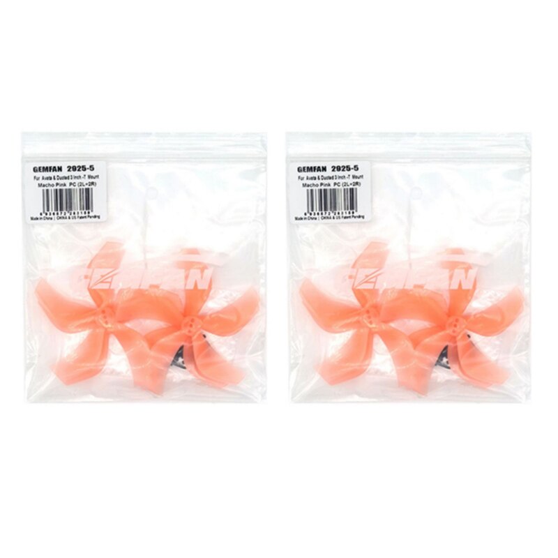4/6/10Pairs Gemfan 2925 2.9X2.5X5 5-Blade PC Propeller - Props For DJI Avata RC FPV Freestyle 3inch Cinewhoop Drone Quadcopter - Image 9