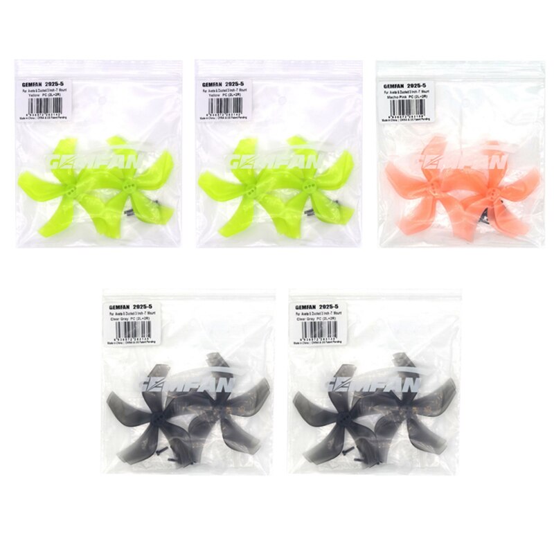 4/6/10Pairs Gemfan 2925 2.9X2.5X5 5-Blade PC Propeller - Props For DJI Avata RC FPV Freestyle 3inch Cinewhoop Drone Quadcopter - Image 8