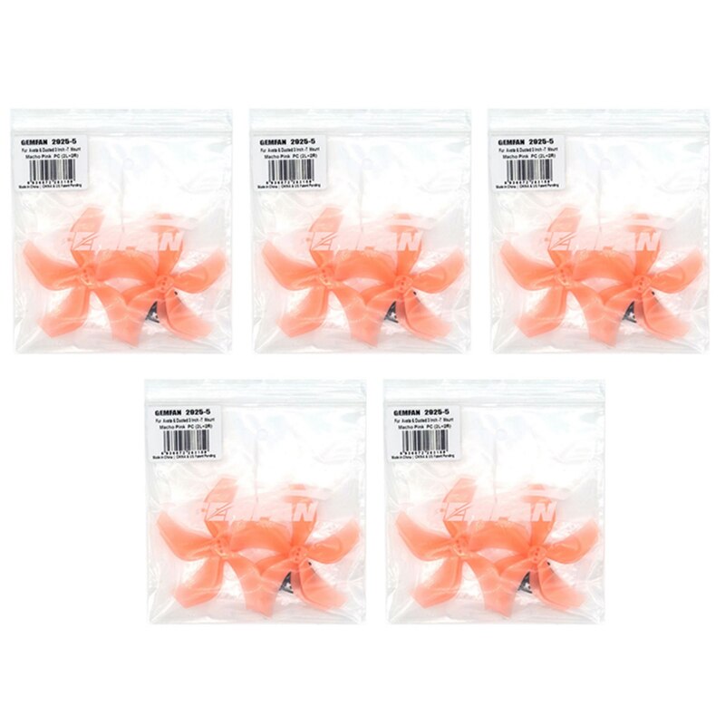 4/6/10Pairs Gemfan 2925 2.9X2.5X5 5-Blade PC Propeller - Props For DJI Avata RC FPV Freestyle 3inch Cinewhoop Drone Quadcopter - Image 7