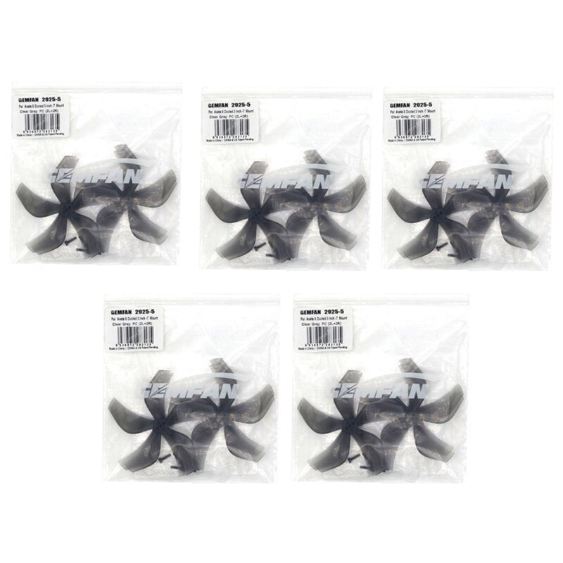 4/6/10Pairs Gemfan 2925 2.9X2.5X5 5-Blade PC Propeller - Props For DJI Avata RC FPV Freestyle 3inch Cinewhoop Drone Quadcopter - Image 5