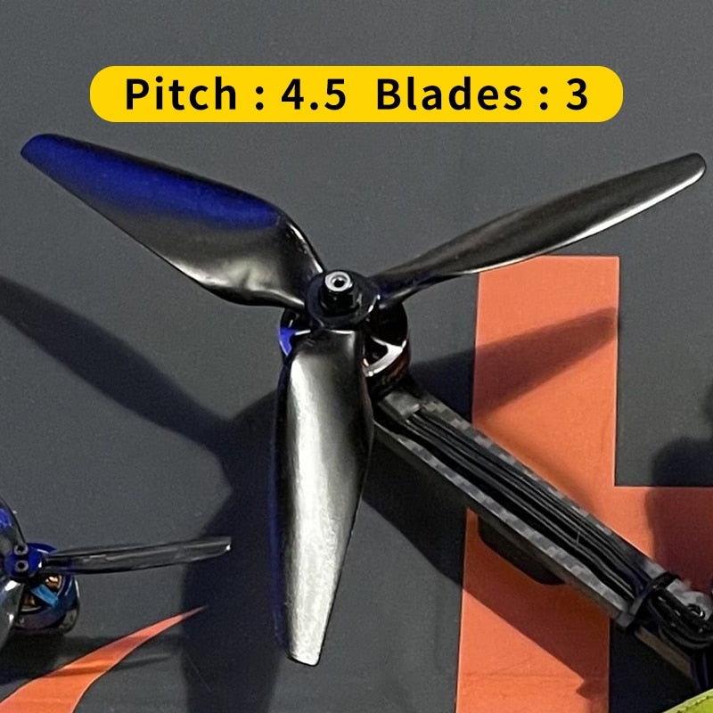 1/2Pairs HQPROP 8X4.5X3 Propeller - 8045 3-Blade CW/CCW Nylon Props For RC FPV Multirotor Drone Quadcopter Airplane Cinelifter 6 1/2Pairs HQPROP 8X4.5X3 Propeller - 8045 3-Blade CW/CCW Nylon Props For RC FPV Multirotor Drone Quadcopter Airplane Cinelifter - Image 6