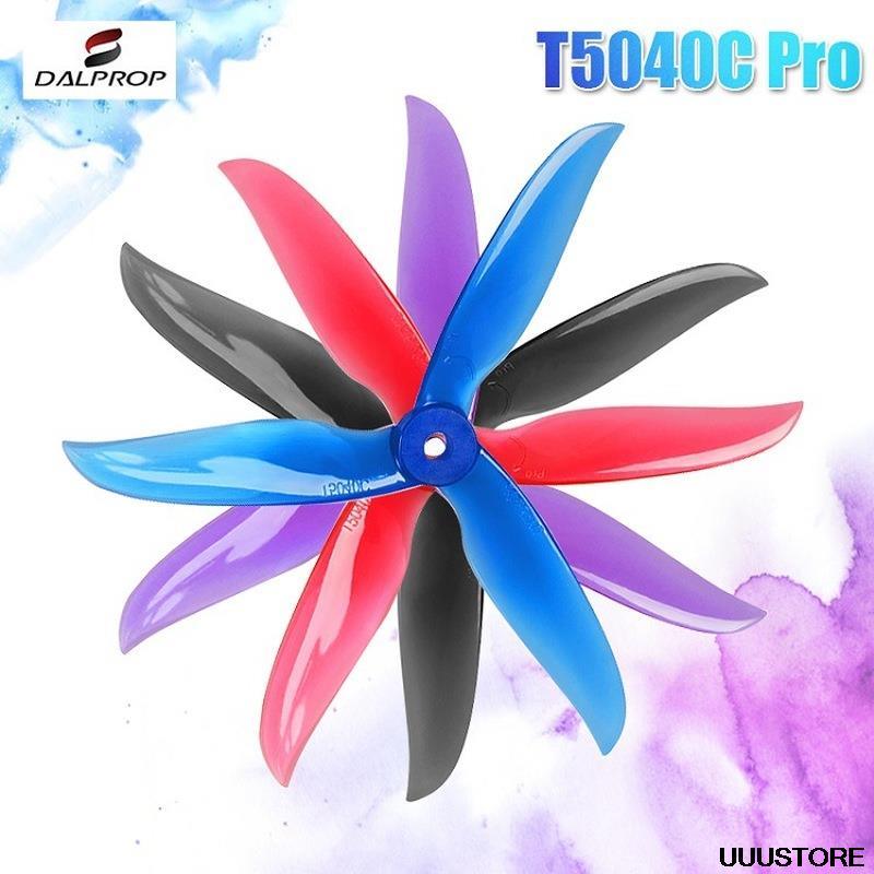 DALPROP CYCLONE T5040C PRO 5X4X3 3-Blade PC Propeller for RC FPV Racing Freestyle 5inch Drones Replacement DIY Parts 3 DALPROP CYCLONE T5040C PRO 5X4X3 3-Blade PC Propeller for RC FPV Racing Freestyle 5inch Drones Replacement DIY Parts - Image 3