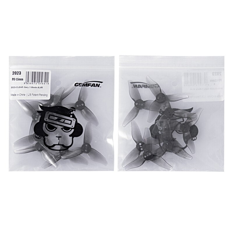 8/12/16Pairs GEMFAN 2023 2x2.3 3-Blade Propeller - 1.5mm PC Props For RC FPV 1105-1108 Brushless Motor Toothpick Drone Quadcopter 10 8/12/16Pairs GEMFAN 2023 2x2.3 3-Blade Propeller - 1.5mm PC Props For RC FPV 1105-1108 Brushless Motor Toothpick Drone Quadcopter - Image 10