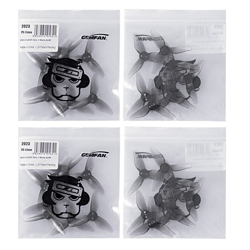 8/12/16Pairs GEMFAN 2023 2x2.3 3-Blade Propeller - 1.5mm PC Props For RC FPV 1105-1108 Brushless Motor Toothpick Drone Quadcopter 11 8/12/16Pairs GEMFAN 2023 2x2.3 3-Blade Propeller - 1.5mm PC Props For RC FPV 1105-1108 Brushless Motor Toothpick Drone Quadcopter - Image 11