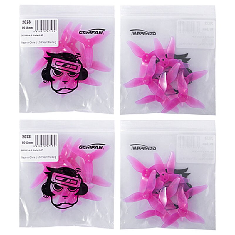 8/12/16Pairs GEMFAN 2023 2x2.3 3-Blade Propeller - 1.5mm PC Props For RC FPV 1105-1108 Brushless Motor Toothpick Drone Quadcopter 7 8/12/16Pairs GEMFAN 2023 2x2.3 3-Blade Propeller - 1.5mm PC Props For RC FPV 1105-1108 Brushless Motor Toothpick Drone Quadcopter - Image 7