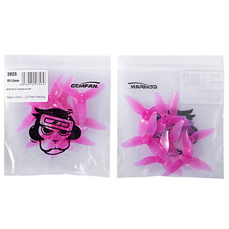 8/12/16Pairs GEMFAN 2023 2x2.3 3-Blade Propeller - 1.5mm PC Props For RC FPV 1105-1108 Brushless Motor Toothpick Drone Quadcopter 5 8/12/16Pairs GEMFAN 2023 2x2.3 3-Blade Propeller - 1.5mm PC Props For RC FPV 1105-1108 Brushless Motor Toothpick Drone Quadcopter - Image 5
