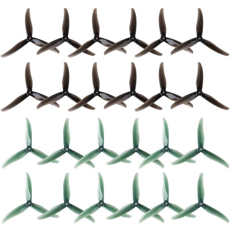 12PAIRS GEMFAN Freestyle 6032 6X3.2X3 3-Blade Propeller - For RC FPV 6inch Drone BOB57 Cinematic Long Range & Freestyle Quadcopter