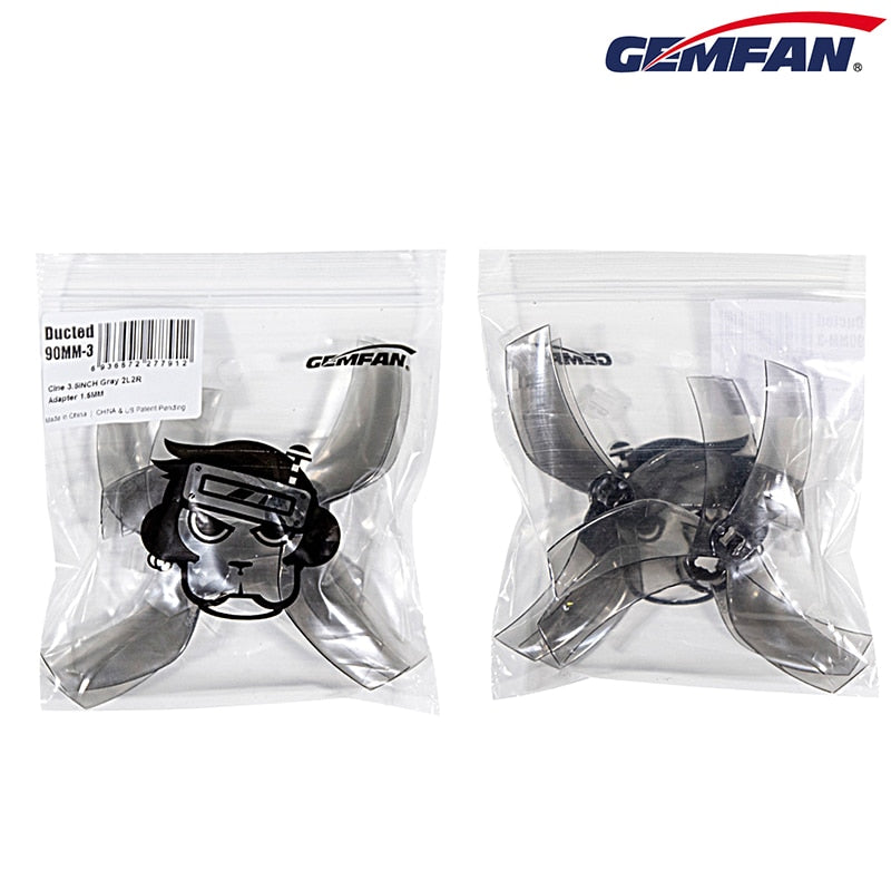 Gemfan D90 Ducted 90mm 3-Blade 3.5inch Propeller - 1.5mm FPV Racing Freestyle iFlight ProTek35 Cinewhoop Drone Replacement Parts 5 Gemfan D90 Ducted 90mm 3-Blade 3.5inch Propeller - 1.5mm FPV Racing Freestyle iFlight ProTek35 Cinewhoop Drone Replacement Parts - صورة Gemfan D90 Ducted 90mm 3-Blade 3.5inch Propeller - 1.5mm FPV Racing Freestyle iFlight ProTek35 Cinewhoop Drone Replacement Parts - صورة 5
