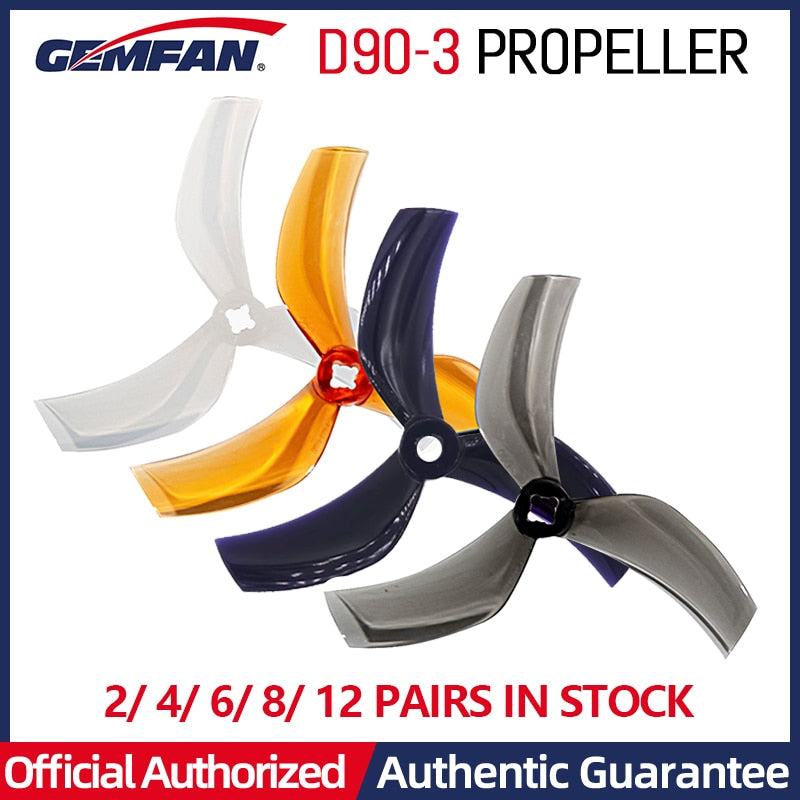 Gemfan D90 Ducted 90mm 3-Blade 3.5inch Propeller - 1.5mm FPV Racing Freestyle iFlight ProTek35 Cinewhoop Drone Replacement Parts 2 Gemfan D90 Ducted 90mm 3-Blade 3.5inch Propeller - 1.5mm FPV Racing Freestyle iFlight ProTek35 Cinewhoop Drone Replacement Parts - Image 2
