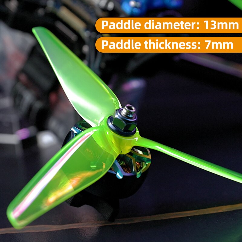 4/10Pairs HQProp R35 Racing35 Propeller - CW/CCW 5.1inch 3-blade PC Props For RC FPV Freestyle Racing Drone Quadcopter Parts 12 4/10Pairs HQProp R35 Racing35 Propeller - CW/CCW 5.1inch 3-blade PC Props For RC FPV Freestyle Racing Drone Quadcopter Parts — изображение 12