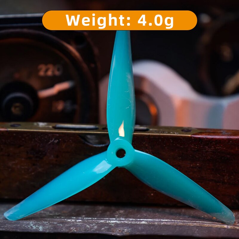 4/10Pairs HQProp R35 Racing35 Propeller - CW/CCW 5.1inch 3-blade PC Props For RC FPV Freestyle Racing Drone Quadcopter Parts 11 4/10Pairs HQProp R35 Racing35 Propeller - CW/CCW 5.1inch 3-blade PC Props For RC FPV Freestyle Racing Drone Quadcopter Parts — изображение 11