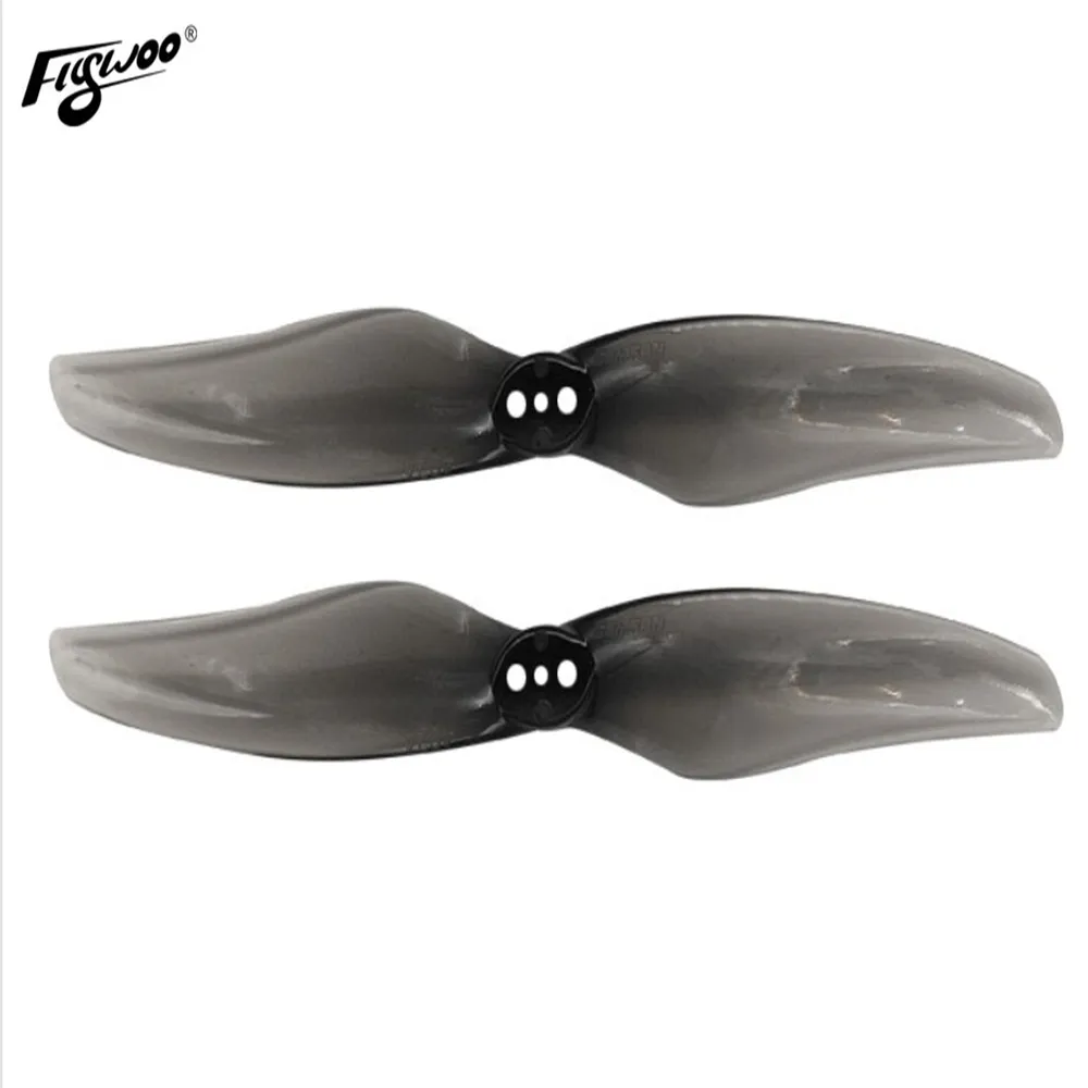 FLYWOO 4 Pairs Gemfan Hurricane 4024 2-blade 4 Inch PC Propeller for Explorer LR4 RC Drone FPV Racing 3 FLYWOO 4 Pairs Gemfan Hurricane 4024 2-blade 4 Inch PC Propeller for Explorer LR4 RC Drone FPV Racing - Image 3