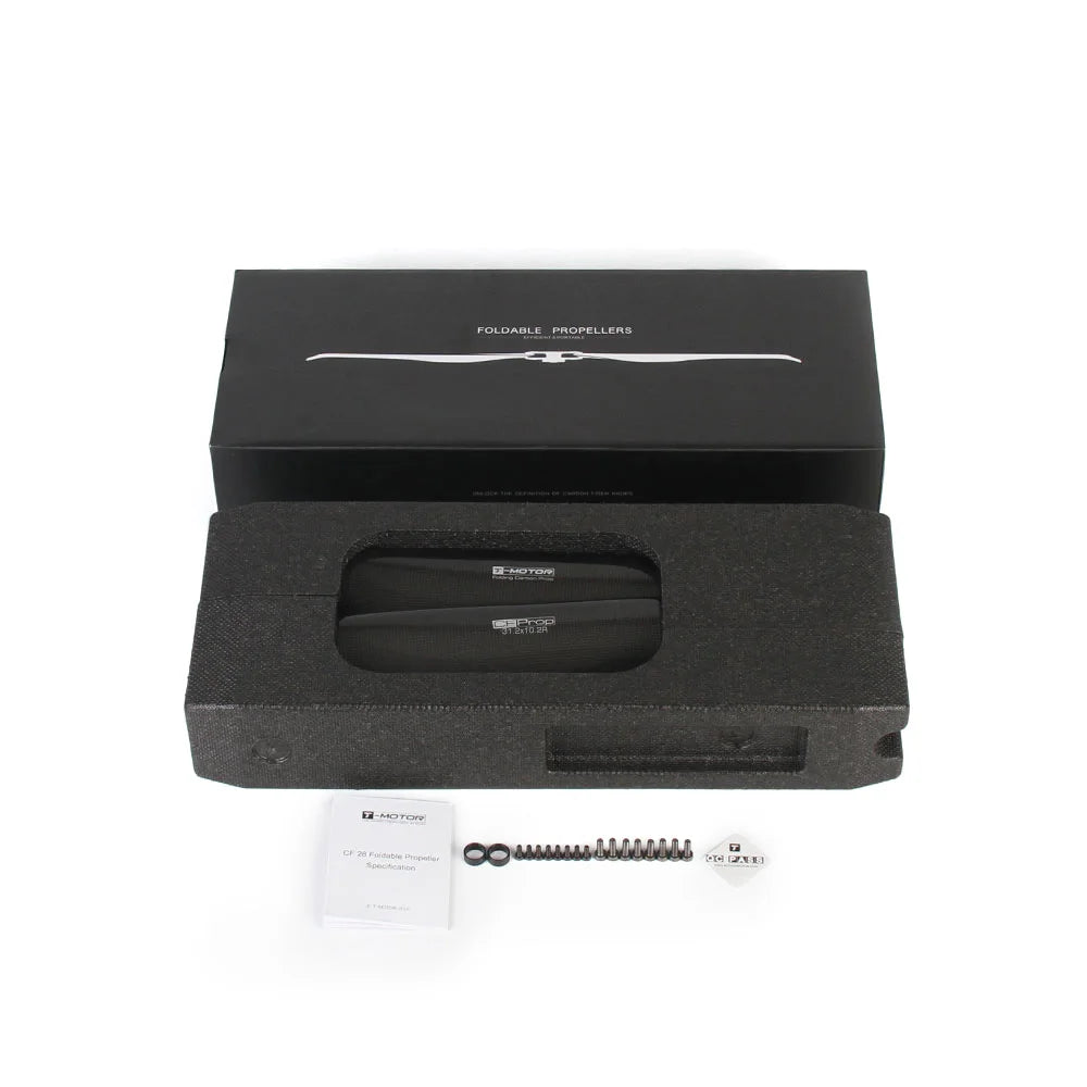 T-motor FA31.2x10.2 Propeller - 2PCS/PAIR Tiger motor Carben Fiber Folding Prop For Copters UAV RC Drones Multicopter 6 T-motor FA31.2x10.2 Propeller - 2PCS/PAIR Tiger motor Carben Fiber Folding Prop For Copters UAV RC Drones Multicopter - Image 6