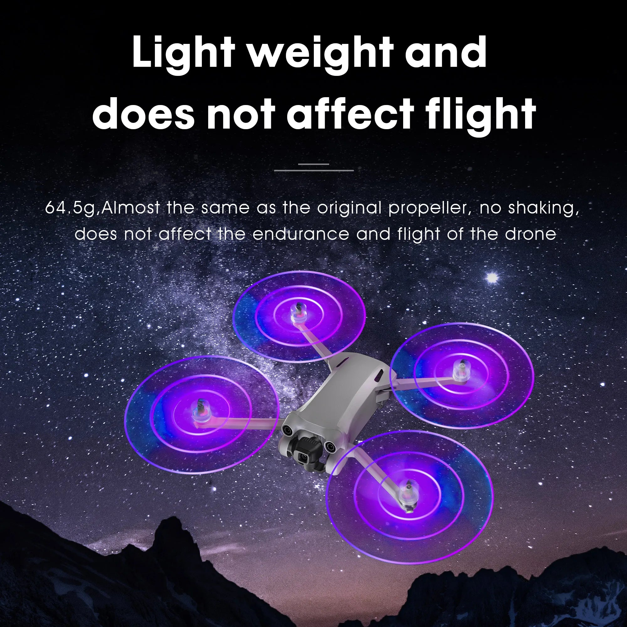 LED Light Flash Propeller - 4pcs Mini 3 Pro Rechargeable Low-Noise Quick-Release Propeller for DJI Mini 4 Pro Drone Quadcopter Accessories 6 LED Light Flash Propeller - 4pcs Mini 3 Pro Rechargeable Low-Noise Quick-Release Propeller for DJI Mini 4 Pro Drone Quadcopter Accessories — изображение 6