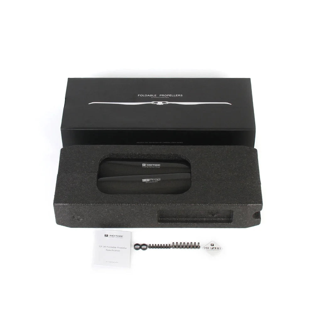 T-motor FA30.2x9.9 Folding Propeller - 2PCS/PAIR Carbon Fiber Prop For Rotor Brushless Motor Helicopter 7 T-motor FA30.2x9.9 Folding Propeller - 2PCS/PAIR Carbon Fiber Prop For Rotor Brushless Motor Helicopter — изображение 7