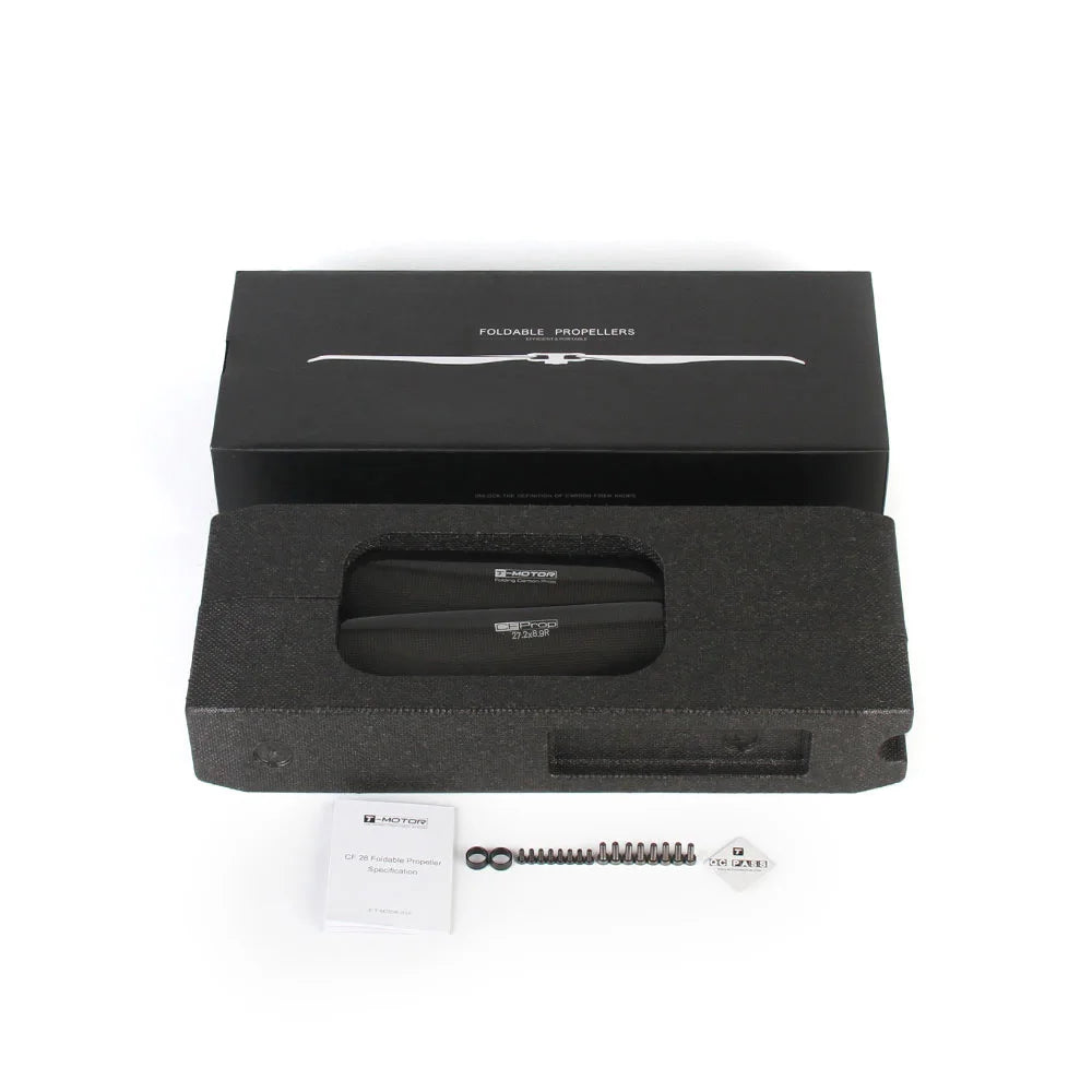 T-motor FA27.2x8.9 Folding Prop - 2PCS/PAIR Tiger Motor Carbon Fiber For Copters RC Drones 7 T-motor FA27.2x8.9 Folding Prop - 2PCS/PAIR Tiger Motor Carbon Fiber For Copters RC Drones - Image 7