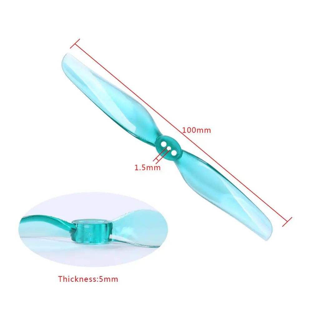 20pcs/10pairs iFlight Nazgul T4030 4inch 2 blade propeller prop compatible with XING 1404 motor for FPV Racing Drone kit 4 20pcs/10pairs iFlight Nazgul T4030 4inch 2 blade propeller prop compatible with XING 1404 motor for FPV Racing Drone kit - Image 4