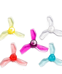 4Pairs Gemfan 1219 1.2x1.9x3 31mm 1mm Hole 3-blade Propeller - for 0703-1103 RC Drone FPV Brushless Motor Whoop Mobula6