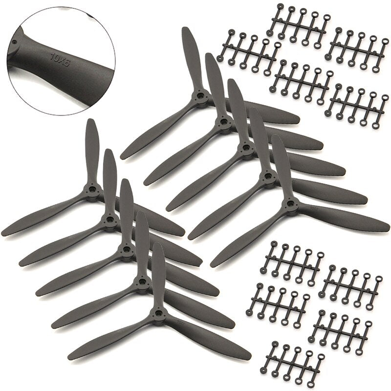 1/2/4/10PCS Drone Propellers 8060 9060 1060 1170 Efficient 3 Blades CW Propeller Spinner 3-Blade Prop RC FPV Airplane Wholesale 14 1/2/4/10PCS Drone Propellers 8060 9060 1060 1170 Efficient 3 Blades CW Propeller Spinner 3-Blade Prop RC FPV Airplane Wholesale - صورة 1/2/4/10PCS Drone Propellers 8060 9060 1060 1170 Efficient 3 Blades CW Propeller Spinner 3-Blade Prop RC FPV Airplane Wholesale - صورة 14