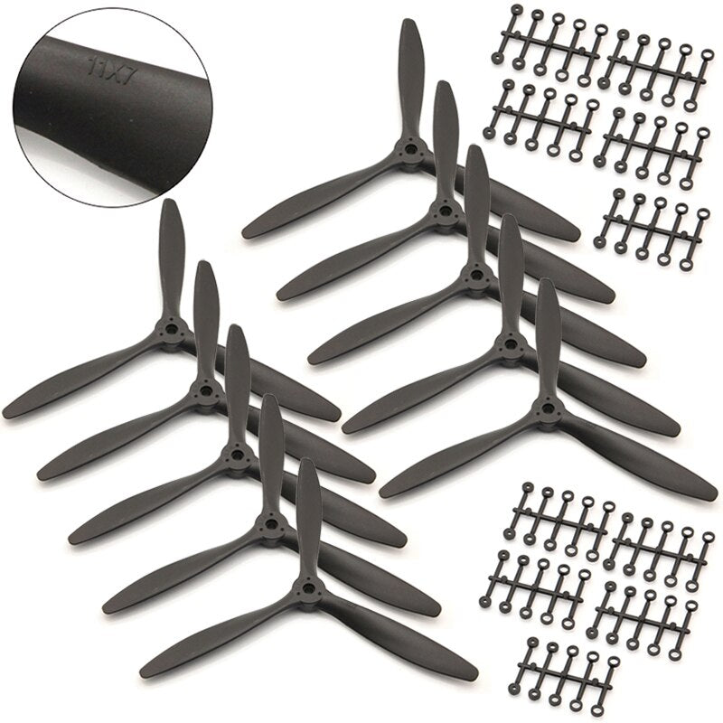 1/2/4/10PCS Drone Propellers 8060 9060 1060 1170 Efficient 3 Blades CW Propeller Spinner 3-Blade Prop RC FPV Airplane Wholesale 12 1/2/4/10PCS Drone Propellers 8060 9060 1060 1170 Efficient 3 Blades CW Propeller Spinner 3-Blade Prop RC FPV Airplane Wholesale - صورة 1/2/4/10PCS Drone Propellers 8060 9060 1060 1170 Efficient 3 Blades CW Propeller Spinner 3-Blade Prop RC FPV Airplane Wholesale - صورة 12