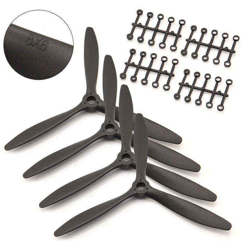 1/2/4/10PCS Drone Propellers 8060 9060 1060 1170 Efficient 3 Blades CW Propeller Spinner 3-Blade Prop RC FPV Airplane Wholesale 8 1/2/4/10PCS Drone Propellers 8060 9060 1060 1170 Efficient 3 Blades CW Propeller Spinner 3-Blade Prop RC FPV Airplane Wholesale - صورة 1/2/4/10PCS Drone Propellers 8060 9060 1060 1170 Efficient 3 Blades CW Propeller Spinner 3-Blade Prop RC FPV Airplane Wholesale - صورة 8