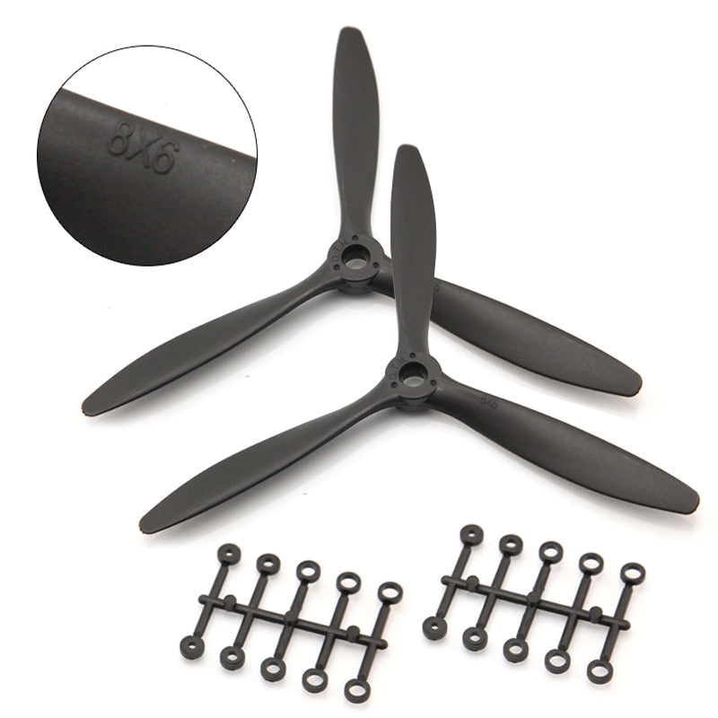 1/2/4/10PCS Drone Propellers 8060 9060 1060 1170 Efficient 3 Blades CW Propeller Spinner 3-Blade Prop RC FPV Airplane Wholesale 6 1/2/4/10PCS Drone Propellers 8060 9060 1060 1170 Efficient 3 Blades CW Propeller Spinner 3-Blade Prop RC FPV Airplane Wholesale - Image 6