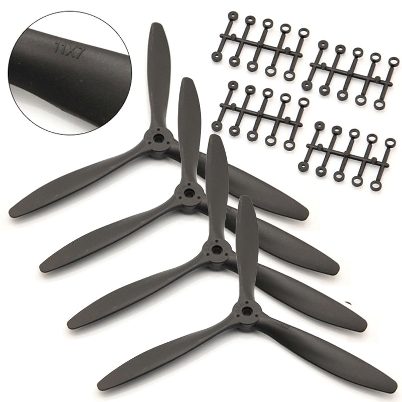 1/2/4/10PCS Drone Propellers 8060 9060 1060 1170 Efficient 3 Blades CW Propeller Spinner 3-Blade Prop RC FPV Airplane Wholesale 5 1/2/4/10PCS Drone Propellers 8060 9060 1060 1170 Efficient 3 Blades CW Propeller Spinner 3-Blade Prop RC FPV Airplane Wholesale - Image 5